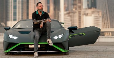 Marc Motorkap Lambo 3 smaller Business Coach dubai